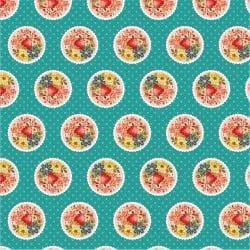 * Betsy's Sewing Kit BK22108 Poppy Cotton Teal