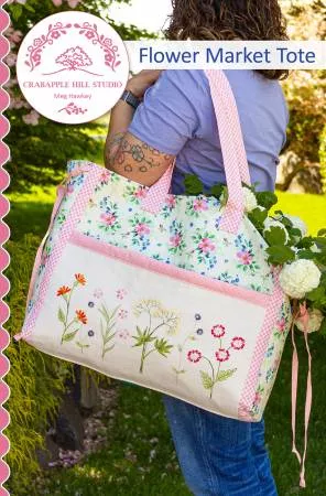 Crab-Apple Hill Flower Market Tote