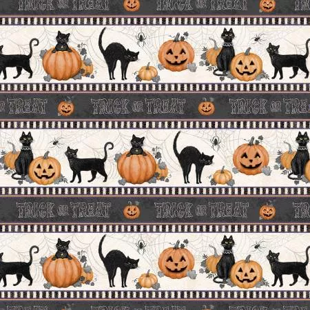 Meow Gical Multi Repeating Stripe