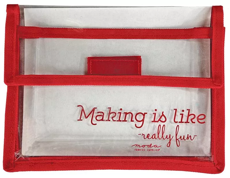 Project Bag 6"x8" Red Making