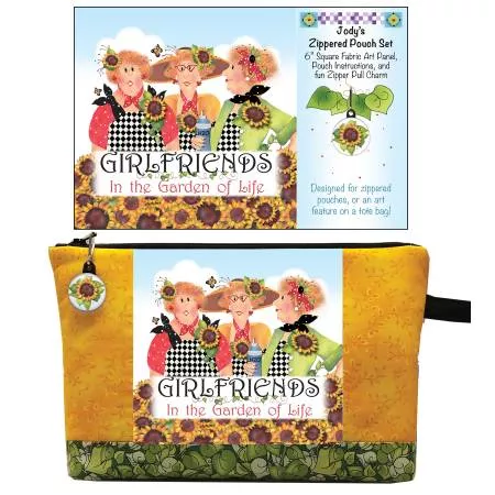 Zipper Pouch Set Girlfriend Gardening
