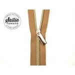 Zippers by the Yard Natural Tape Gold Coil