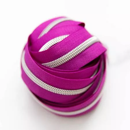 Zippers By the Yard Plum Punch 3yds