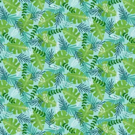 Zoo Crew- Sage Tossed Leaves
